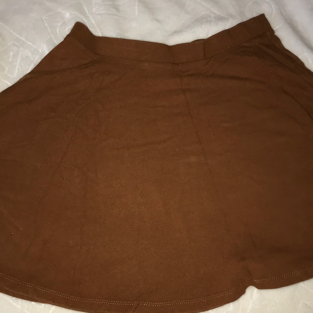 Mustard Skater Skirt